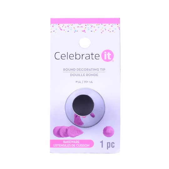 Buy the Wilton® Decorating Tip, #1A Round at Michaels